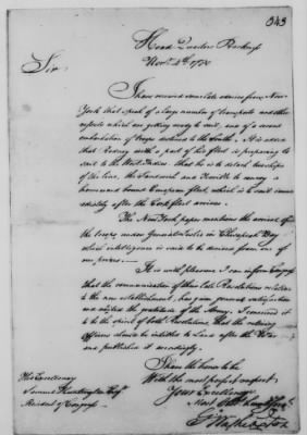 Thumbnail for Ltrs from Gen George Washington > Vol 9: Jul 13, 1780-Feb 17, 1781 (Vol 9)