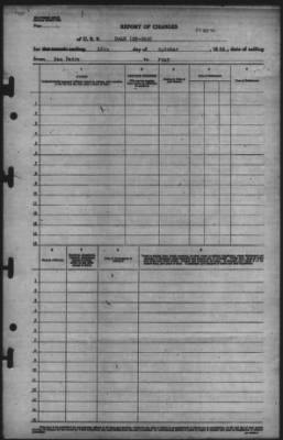 Thumbnail for Report of Changes > 10-Oct-1944