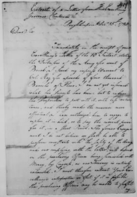 Thumbnail for Ltrs from Gen George Washington > Vol 9: Jul 13, 1780-Feb 17, 1781 (Vol 9)