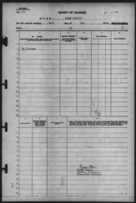 Thumbnail for Report of Changes > 31-May-1945