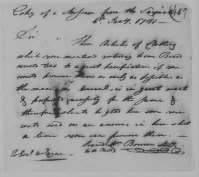 Thumbnail for Ltrs from Gen George Washington > Vol 9: Jul 13, 1780-Feb 17, 1781 (Vol 9)