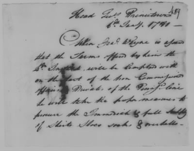 Thumbnail for Ltrs from Gen George Washington > Vol 9: Jul 13, 1780-Feb 17, 1781 (Vol 9)