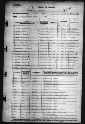 Report of Changes > 16-Jun-1943