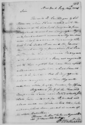 Ltrs from Gen George Washington > Vol 2: Jun 3-Sept 18, 1776 (Vol 2)