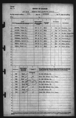 Thumbnail for Report Of Changes > 30-Nov-1941