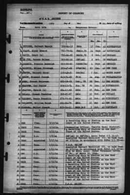 Report of Changes > 19-May-1944