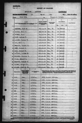 Report of Changes > 19-May-1944