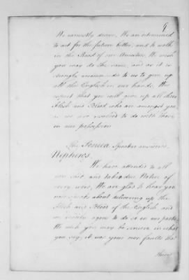 Records Relating to Indian Affairs, 1765-89 > ␀