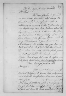 Records Relating to Indian Affairs, 1765-89 > ␀