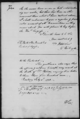 Thumbnail for Ltrs from George Washington > Vol 1: Transcripts 1775-6 (Vol 1)