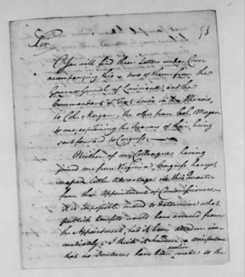 Thumbnail for Records Relating to Indian Affairs, 1765-89 > ␀