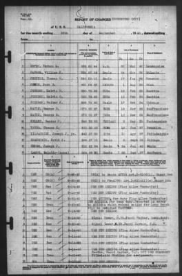 Thumbnail for Report of Changes > 30-Sep-1940