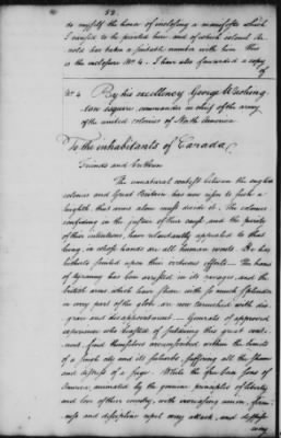 Thumbnail for Ltrs from George Washington > Vol 1: Transcripts 1775-6 (Vol 1)