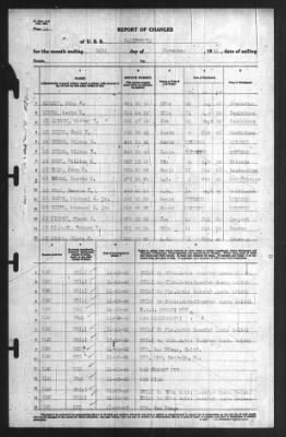 Report of Changes > 30-Nov-1940