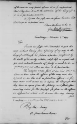 Thumbnail for Ltrs from George Washington > Vol 1: Transcripts 1775-6 (Vol 1)