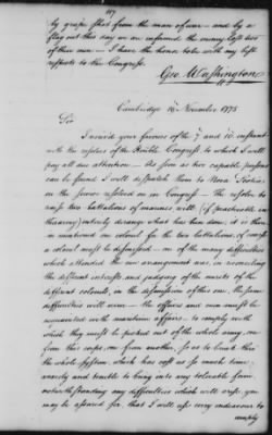 Thumbnail for Ltrs from George Washington > Vol 1: Transcripts 1775-6 (Vol 1)