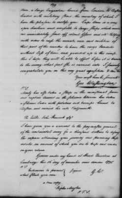 Ltrs from George Washington > Vol 1: Transcripts 1775-6 (Vol 1)