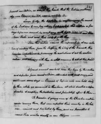 Records Relating to Indian Affairs, 1765-89 > ␀