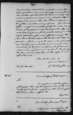 Ltrs from George Washington > Vol 1: Transcripts 1775-6 (Vol 1)