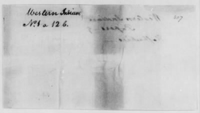 Thumbnail for Records Relating to Indian Affairs, 1765-89 > ␀