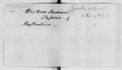 Records Relating to Indian Affairs, 1765-89 > ␀