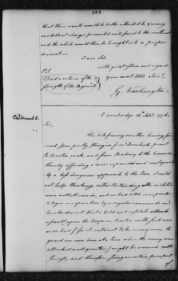 Thumbnail for Ltrs from George Washington > Vol 1: Transcripts 1775-6 (Vol 1)