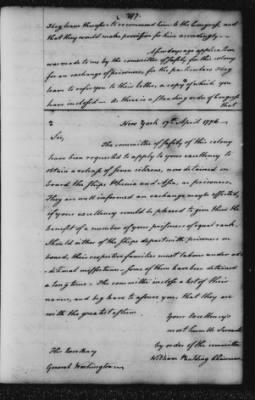 Thumbnail for Ltrs from George Washington > Vol 1: Transcripts 1775-6 (Vol 1)