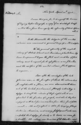 Thumbnail for Ltrs from George Washington > Vol 1: Transcripts 1775-6 (Vol 1)