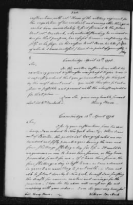 Thumbnail for Ltrs from George Washington > Vol 1: Transcripts 1775-6 (Vol 1)