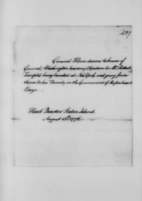 Ltrs from Gen George Washington > Vol 2: Jun 3-Sept 18, 1776 (Vol 2)