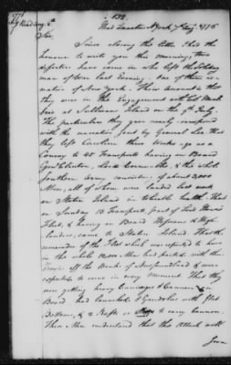 Thumbnail for Ltrs from George Washington > Vol 2: Transcripts 1776 (Vol 2)