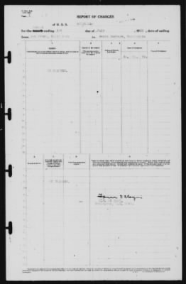 Thumbnail for Report of Changes > 1-Jul-1939