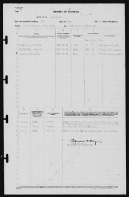 Thumbnail for Report of Changes > 8-Jul-1939