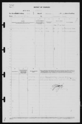 Thumbnail for Report of Changes > 25-Oct-1939