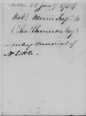 Ltrs from Robert Morris, 1781 > Vol 3: Aug 26, 1783-Mar 7, 1785 (Vol 3)