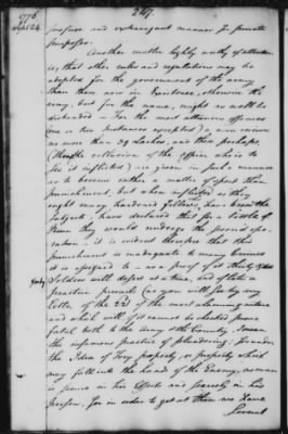 Thumbnail for Ltrs from George Washington > Vol 2: Transcripts 1776 (Vol 2)