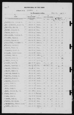 Muster Rolls > 30-Jun-1941