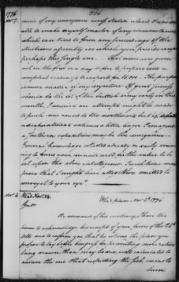 Thumbnail for Ltrs from George Washington > Vol 2: Transcripts 1776 (Vol 2)