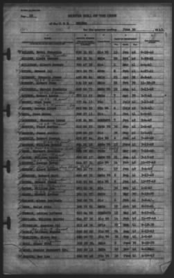 Muster Rolls > 30-Jun-1943