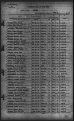 Muster Rolls > 30-Jun-1943