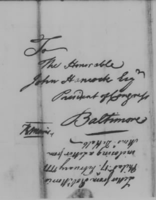 Ltrs from Robert Morris, 1781 > Vol 3: Aug 26, 1783-Mar 7, 1785 (Vol 3 Appendix)