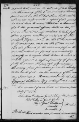 Thumbnail for Ltrs from George Washington > Vol 2: Transcripts 1776 (Vol 2)