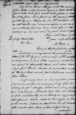 Thumbnail for Ltrs from George Washington > Vol 2: Transcripts 1776 (Vol 2)