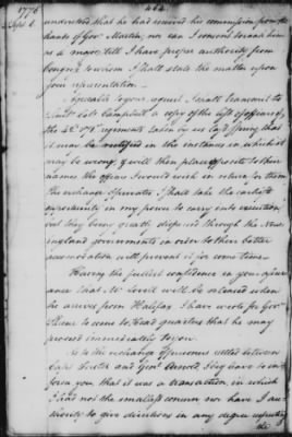 Thumbnail for Ltrs from George Washington > Vol 2: Transcripts 1776 (Vol 2)