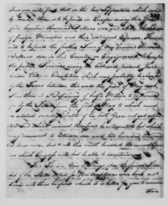 Ltrs from Robert Morris, 1781 > Vol 3: Aug 26, 1783-Mar 7, 1785 (Vol 3 Appendix)