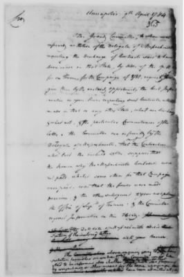 Ltrs from Robert Morris, 1781 > Vol 3: Aug 26, 1783-Mar 7, 1785 (Vol 3 Appendix)