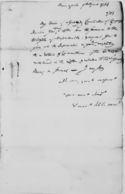 Thumbnail for Ltrs from Robert Morris, 1781 > Vol 3: Aug 26, 1783-Mar 7, 1785 (Vol 3 Appendix)