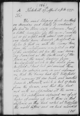 Thumbnail for Ltrs from George Washington > Vol 3: Transcripts 1777 (Vol 3)