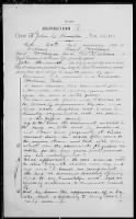 US, Navy Survivors' Certificates, 1861-1910 record example