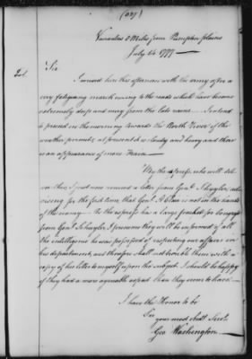 Thumbnail for Ltrs from George Washington > Vol 3: Transcripts 1777 (Vol 3)